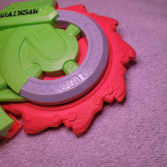 Nerf Zombie Strike Brainsaw Dart Gun Blaster w/ Saw Blade End Tested Working - Picture 4 of 6